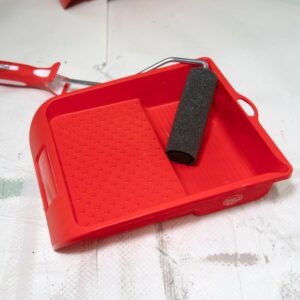 Vaschetta in plastica per rulli