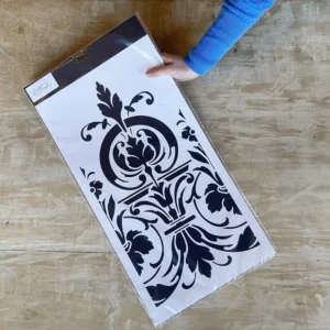 Stencil “Jardin des Tuileries”, Magic Paint, riutilizzabile, 30×55 cm