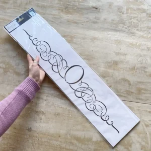 Stencil “Paris”, Magic Paint, riutilizzabile, 62x15 cm