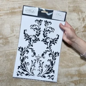 Stencil “Boucle Chic”, Magic Paint, riutilizzabile, 21x29,7 cm