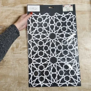 Stencil “Cattedrale”, Magic Paint, riutilizzabile, 28×42 cm