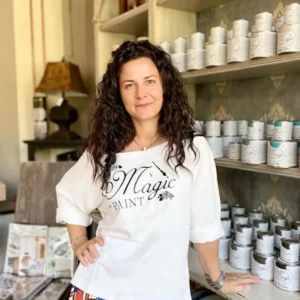 Felpa Magic Paint Bianca