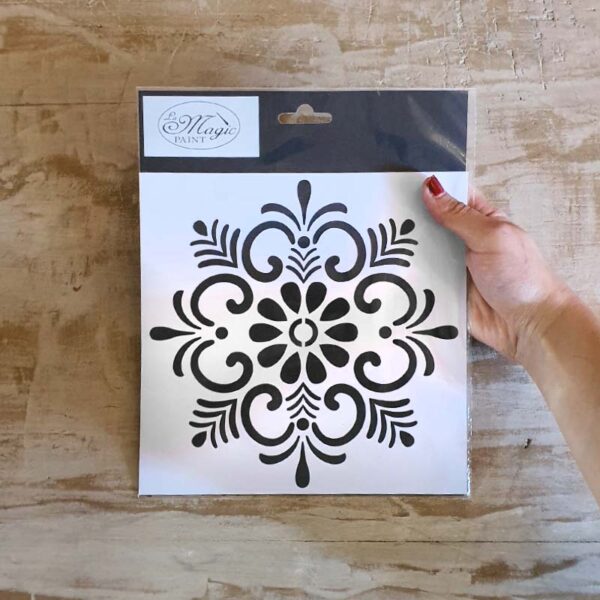 Stencil Cementina 