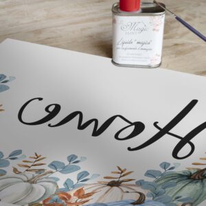 Stampa Trasferibile “AUTUNNO, DELICATE HOME” 28×40 cm