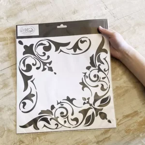 Stencil “Ritocco Pittorico”, Magic Paint, riutilizzabile, 30x30 cm