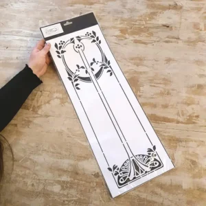 Stencil "Liberty" Magic Paint, riutilizzabile 20x55 cm